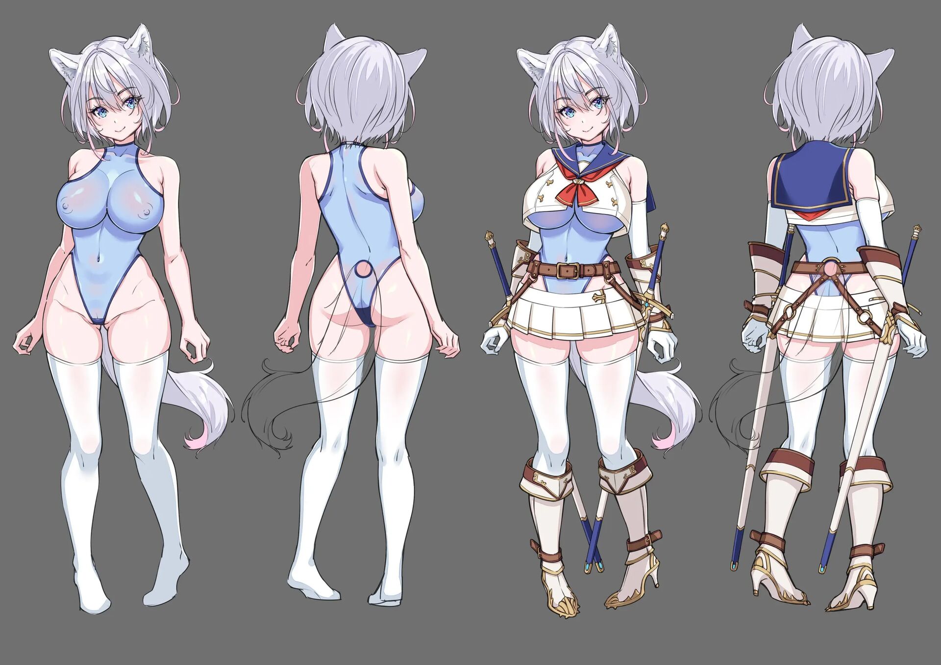 White Wolf Swordswoman's Erotic Adventure Chapter 1000 Page 158